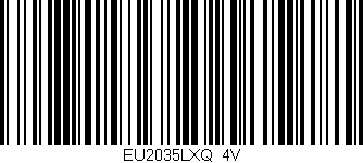 Código de barras (EAN, GTIN, SKU, ISBN): 'EU2035LXQ/4V'