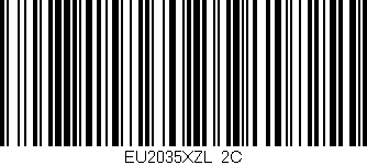 Código de barras (EAN, GTIN, SKU, ISBN): 'EU2035XZL/2C'