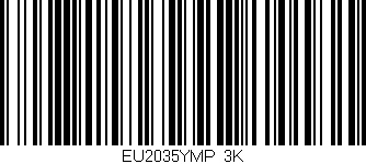 Código de barras (EAN, GTIN, SKU, ISBN): 'EU2035YMP/3K'