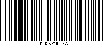 Código de barras (EAN, GTIN, SKU, ISBN): 'EU2035YNP/4A'