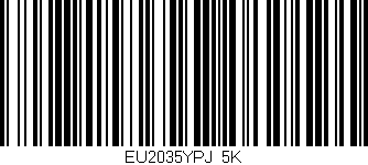 Código de barras (EAN, GTIN, SKU, ISBN): 'EU2035YPJ/5K'