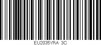 Código de barras (EAN, GTIN, SKU, ISBN): 'EU2035YRA/3C'