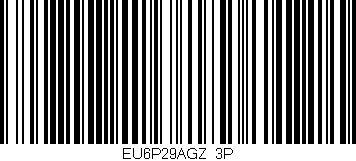 Código de barras (EAN, GTIN, SKU, ISBN): 'EU6P29AGZ/3P'