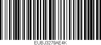 Código de barras (EAN, GTIN, SKU, ISBN): 'EUBJ3279AE4K'