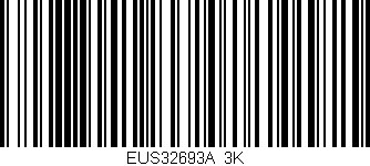 Código de barras (EAN, GTIN, SKU, ISBN): 'EUS32693A/3K'