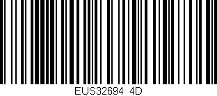 Código de barras (EAN, GTIN, SKU, ISBN): 'EUS32694/4D'