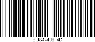 Código de barras (EAN, GTIN, SKU, ISBN): 'EUS44498/4D'