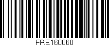 Código de barras (EAN, GTIN, SKU, ISBN): 'FRE160060'