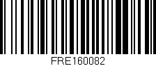 Código de barras (EAN, GTIN, SKU, ISBN): 'FRE160082'