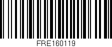 Código de barras (EAN, GTIN, SKU, ISBN): 'FRE160119'