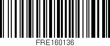 Código de barras (EAN, GTIN, SKU, ISBN): 'FRE160136'