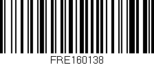 Código de barras (EAN, GTIN, SKU, ISBN): 'FRE160138'