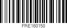 Código de barras (EAN, GTIN, SKU, ISBN): 'FRE160150'