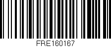 Código de barras (EAN, GTIN, SKU, ISBN): 'FRE160167'