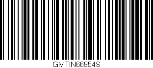 Código de barras (EAN, GTIN, SKU, ISBN): 'GMTIN66954S'