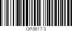 Código de barras (EAN, GTIN, SKU, ISBN): 'GR8817-3'
