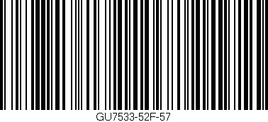 Código de barras (EAN, GTIN, SKU, ISBN): 'GU7533-52F-57'