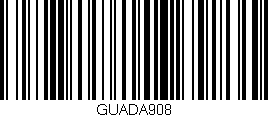 Código de barras (EAN, GTIN, SKU, ISBN): 'GUADA908'
