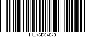 Código de barras (EAN, GTIN, SKU, ISBN): 'HUASD04840'