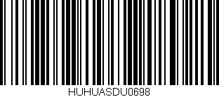 Código de barras (EAN, GTIN, SKU, ISBN): 'HUHUASDU0698'