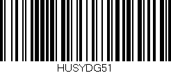 Código de barras (EAN, GTIN, SKU, ISBN): 'HUSYDG51'