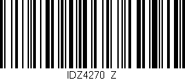 Código de barras (EAN, GTIN, SKU, ISBN): 'IDZ4270/Z'