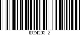 Código de barras (EAN, GTIN, SKU, ISBN): 'IDZ4293/Z'