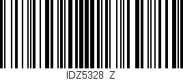 Código de barras (EAN, GTIN, SKU, ISBN): 'IDZ5328/Z'