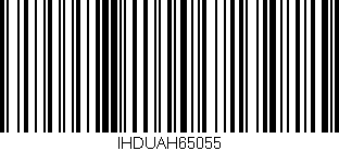 Código de barras (EAN, GTIN, SKU, ISBN): 'IHDUAH65055'