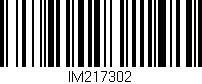 Código de barras (EAN, GTIN, SKU, ISBN): 'IM217302'