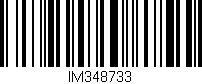 Código de barras (EAN, GTIN, SKU, ISBN): 'IM348733'