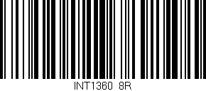 Código de barras (EAN, GTIN, SKU, ISBN): 'INT1360/8R'