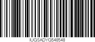 Código de barras (EAN, GTIN, SKU, ISBN): 'IUGSADYG548548'