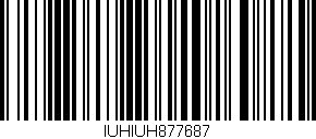 Código de barras (EAN, GTIN, SKU, ISBN): 'IUHIUH877687'