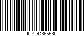 Código de barras (EAN, GTIN, SKU, ISBN): 'IUSDD665560'