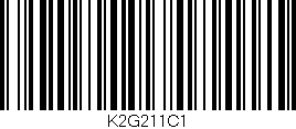 Código de barras (EAN, GTIN, SKU, ISBN): 'K2G211C1'