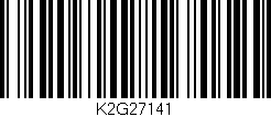 Código de barras (EAN, GTIN, SKU, ISBN): 'K2G27141'