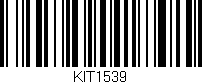 Código de barras (EAN, GTIN, SKU, ISBN): 'KIT1539'