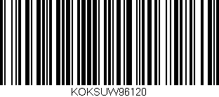 Código de barras (EAN, GTIN, SKU, ISBN): 'KOKSUW96120'