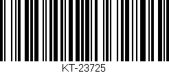 Código de barras (EAN, GTIN, SKU, ISBN): 'KT-23725'