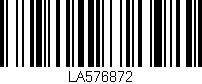 Código de barras (EAN, GTIN, SKU, ISBN): 'LA576872'