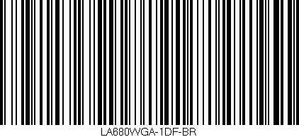 Código de barras (EAN, GTIN, SKU, ISBN): 'LA680WGA-1DF-BR'
