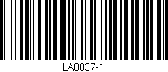 Código de barras (EAN, GTIN, SKU, ISBN): 'LA8837-1'