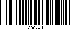 Código de barras (EAN, GTIN, SKU, ISBN): 'LA8844-1'