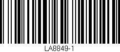 Código de barras (EAN, GTIN, SKU, ISBN): 'LA8849-1'