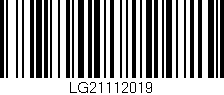 Código de barras (EAN, GTIN, SKU, ISBN): 'LG21112019'