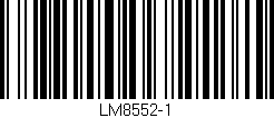 Código de barras (EAN, GTIN, SKU, ISBN): 'LM8552-1'