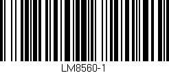 Código de barras (EAN, GTIN, SKU, ISBN): 'LM8560-1'