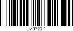 Código de barras (EAN, GTIN, SKU, ISBN): 'LM8720-1'