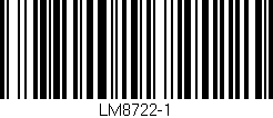 Código de barras (EAN, GTIN, SKU, ISBN): 'LM8722-1'